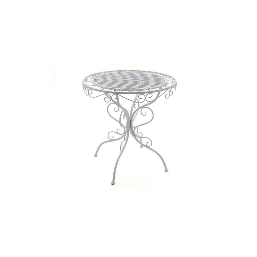 TAVOLO TONDO IN FERRO D70X71